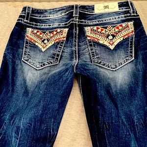 Miss Me Boot Cut Size 31x34 Jeans